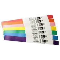 Zebra Z-Band UltraSoft White, Yellow Hospital wristband