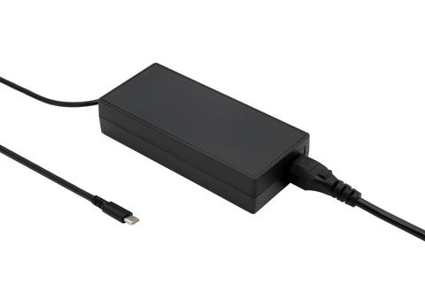 BTI 100W USB-C AC Adapter with 8 output voltages for all USB-C devices up to 100W - EU Connections