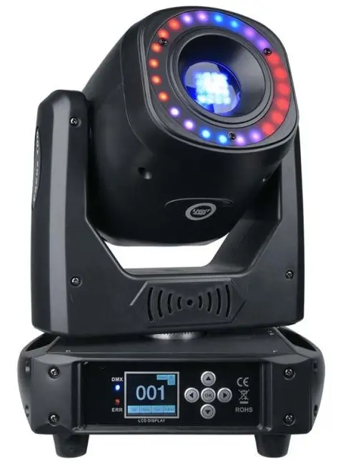 LIGHT4ME FOCUS 100 SPOT RING LED Moving Head