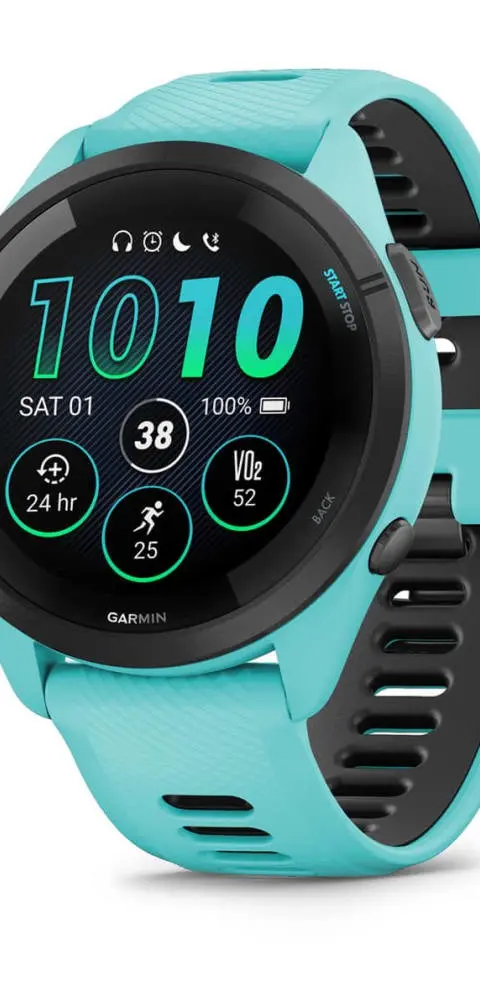 Garmin Forerunner 265 Turquoise/Black GPS Running Watch