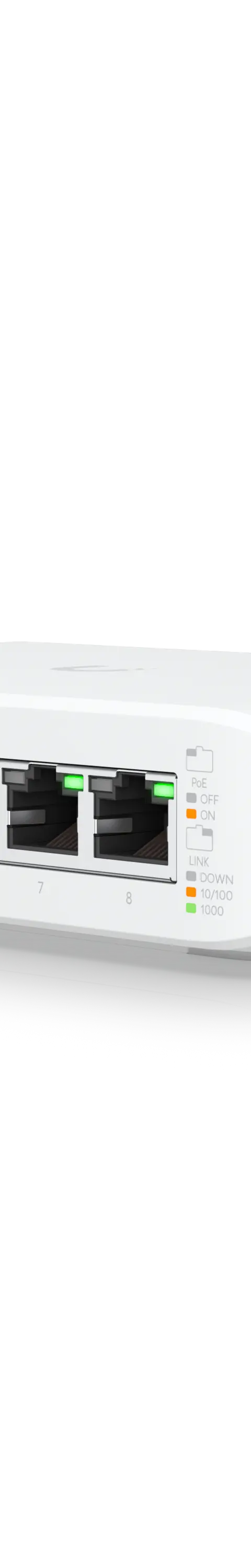 Ubiquiti UniFi Switch Lite 8 PoE Managed L2 Gigabit Ethernet (10/100/1000) Power over Ethernet (PoE) White