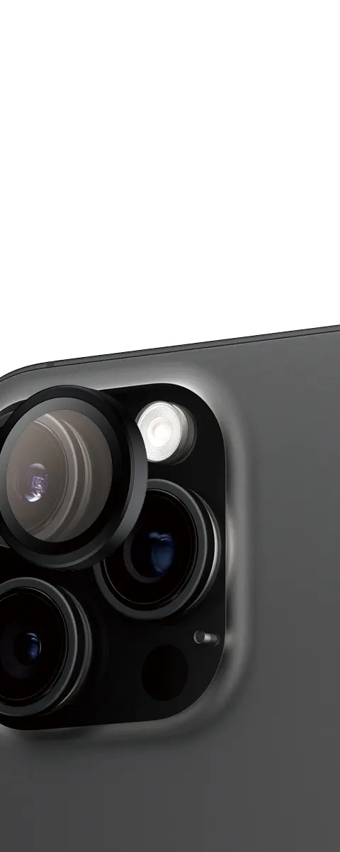 PanzerGlass ® Hoops® Camera Lens Protector Black iPhone 16 Pro | 16 Pro Max Clear screen protector Apple 1 pc(s)