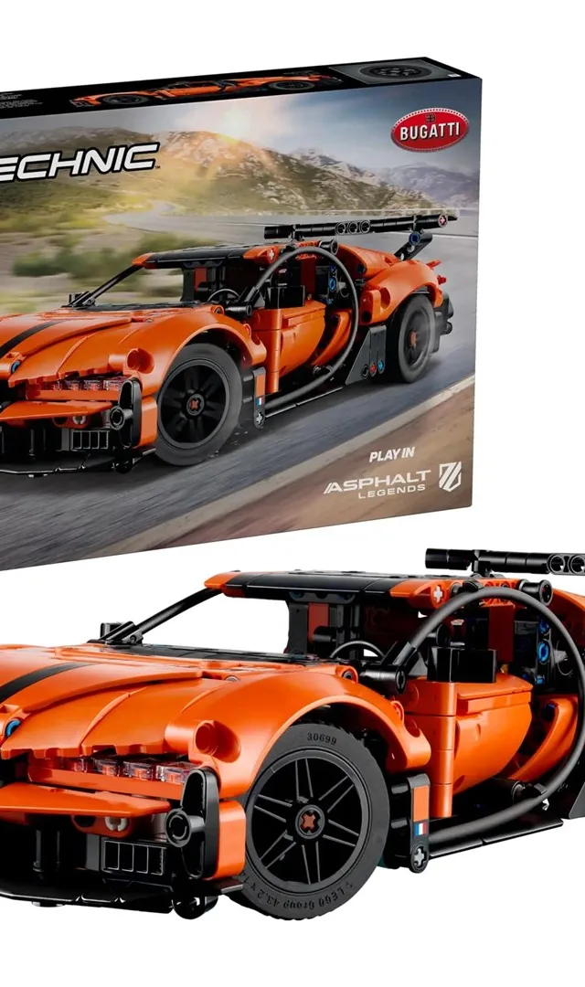 LEGO TECHNIC 42222 Bugatti Chiron Pur Sport Hyper Car