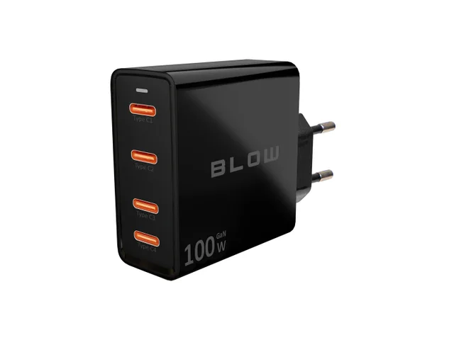Wall Charger USB-Cx4 PD 100W GAN Black
