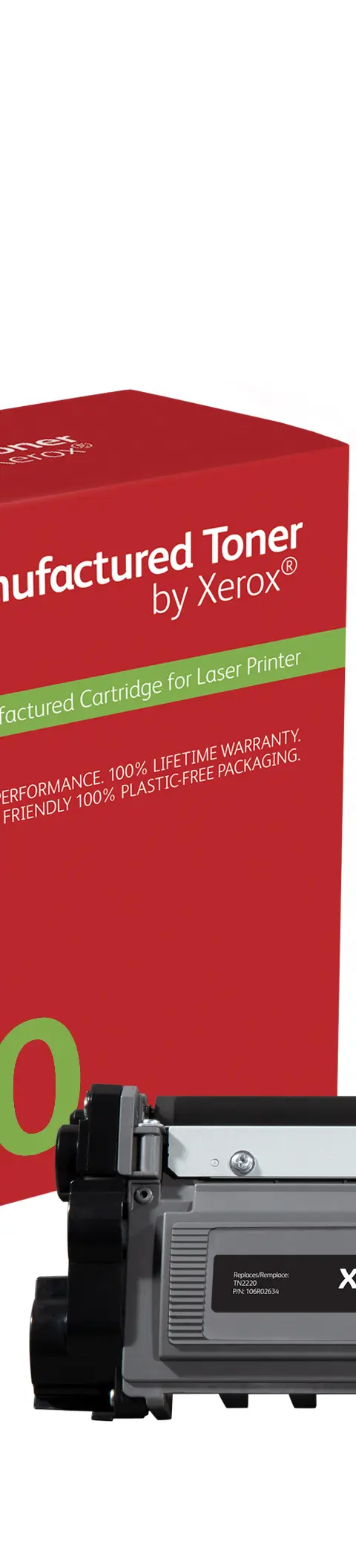 Everyday™ Mono Remanufactured Toner by Xerox compatible with Brother TN2220, High capacity