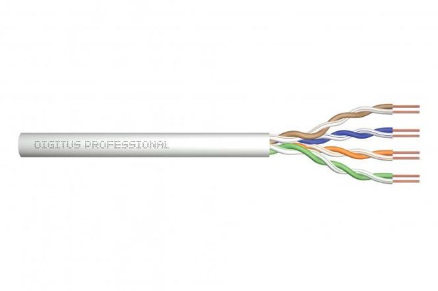 Digitus ASSNET250 CAT 6 U/UTP data cable - installation cable, 305 m, Eca