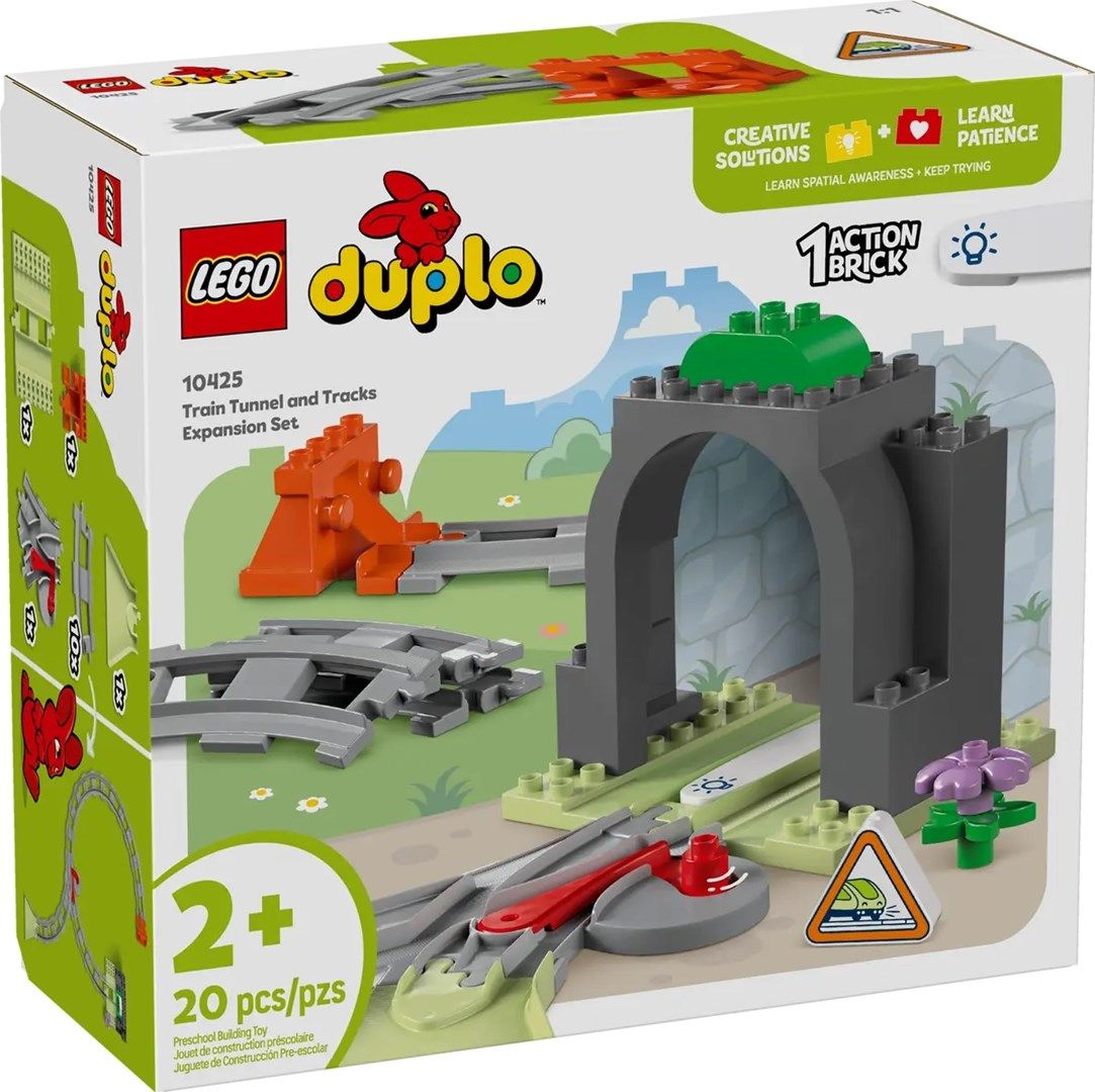 LEGO DUPLO 10425 Train Tunnel And Tracks - Expansion Set