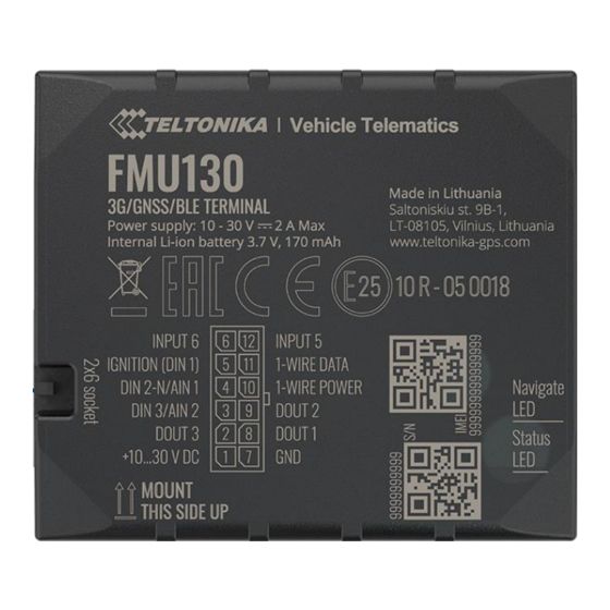 Teltonika FMU13 Mobile Router