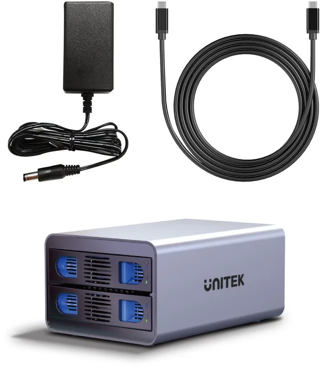 HDD/SSD Enclosure For SATA 2.5''/3.5'' 40TB