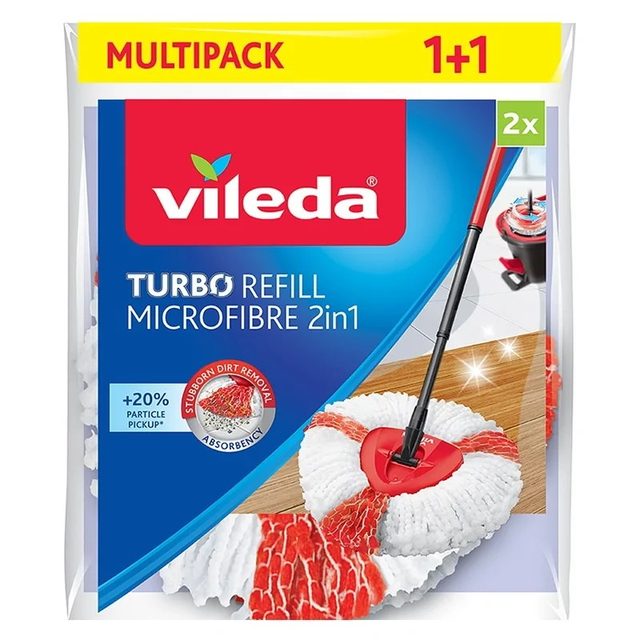 Spin Mop Refill Vileda Turbo 2in1 2 Pc(S)