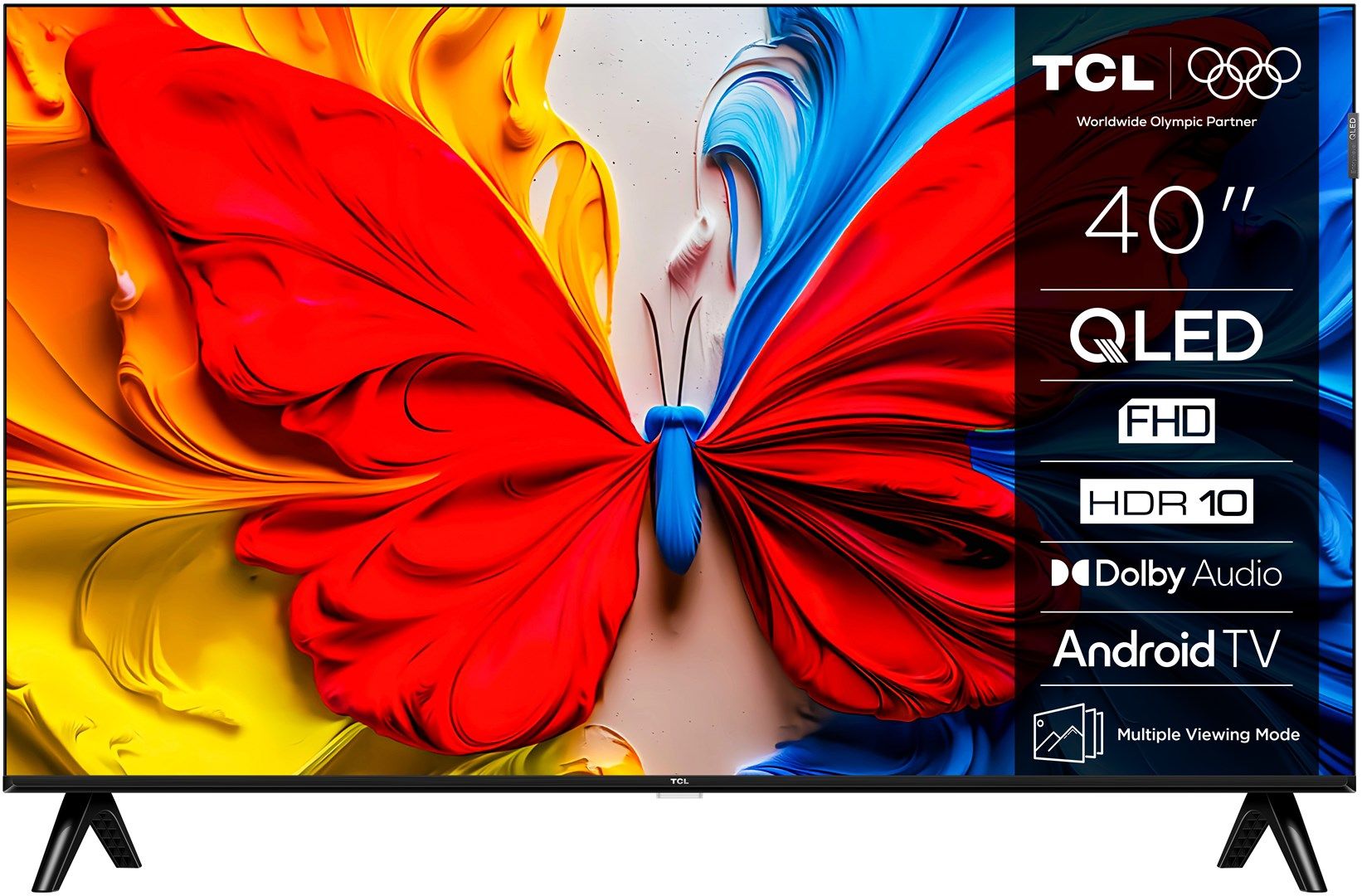 TCL 40S5K TV 101.6 cm (40") Full HD Smart TV Wi-Fi Black