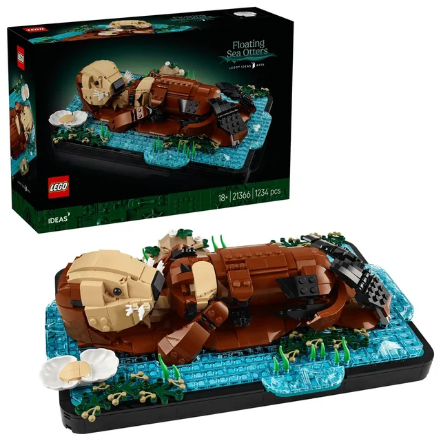 LEGO 21366 Ideas Schwimmende Otter