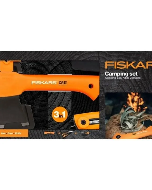 FISKARS AXE HATCHET X5 - XXS KNIFE SAW