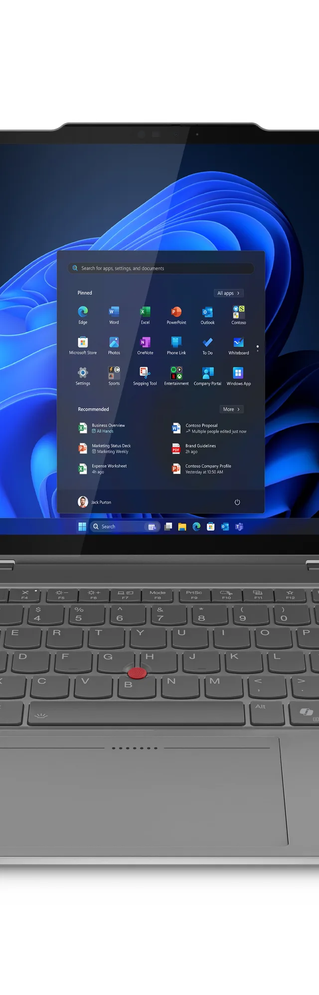 Lenovo ThinkPad X1 2-in-1 Gen 10 Aura Edition Copilot+ PC Intel Core Ultra 7 258V Hybrid (2-in-1) 35.6 cm (14") Touchscreen WUXGA 32 GB LPDDR5x-SDRAM 1 TB SSD Wi-Fi 7 (802.11be) Windows 11 Pro German Grey