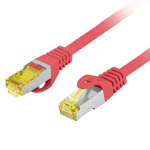 Lanberg PCF6A-10CU networking cable Red 2 m Cat6a S/FTP (S-STP)