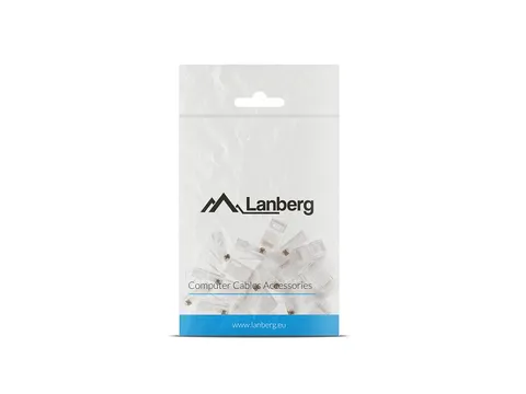 Lanberg PLU-6020 wire connector RJ-45 Transparent
