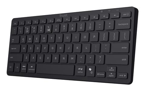 Trust Nado II keyboard Home/Office USB + Bluetooth QWERTY US English Black