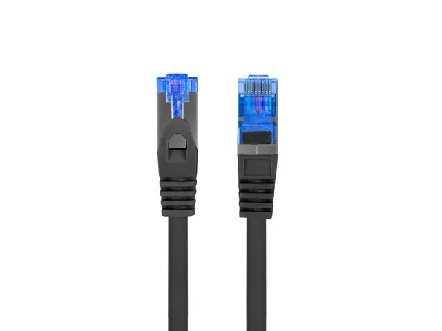 Lanberg PCF6A-10CU networking cable Black 2 m Cat6a S/FTP (S-STP)