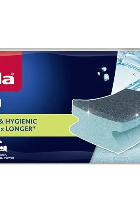 Vileda Pro Clean Enzyme Profiled Scourer 3 Pcs.