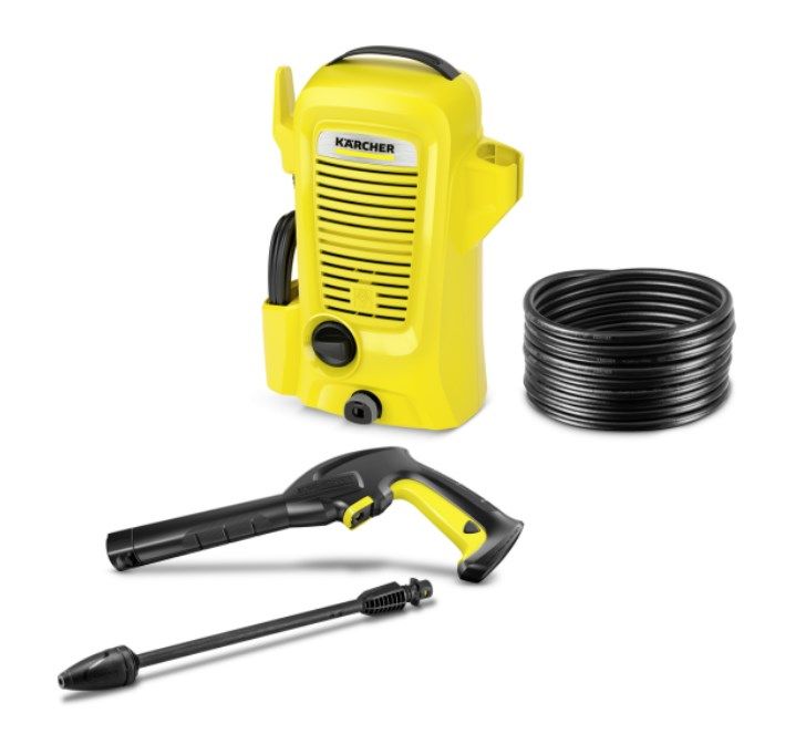 KäRcher K 2 Universal Edition Pressure Washer Compact Electric 360 L/H 1400 W Black Yellow