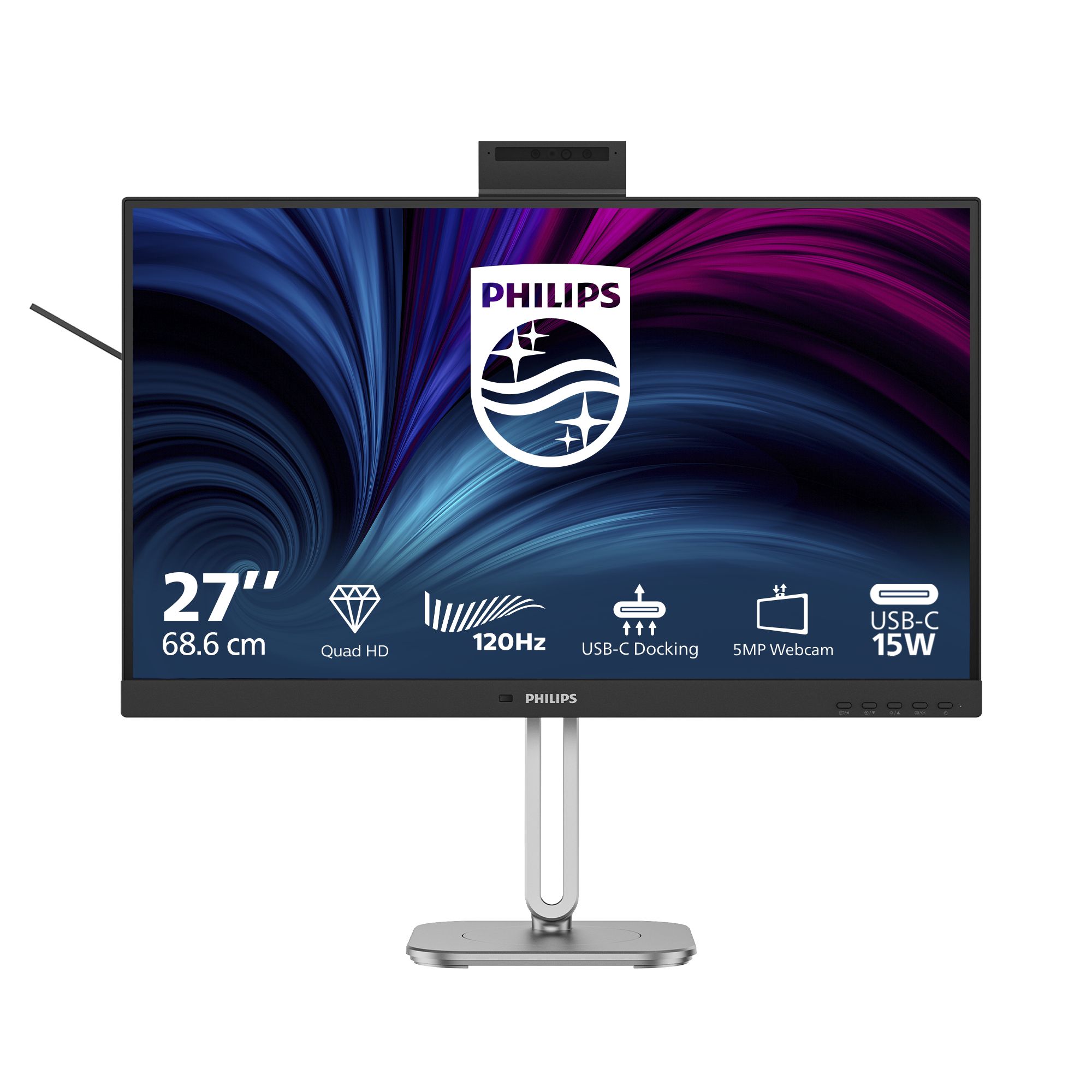 Philips 27B2U4601H/00 computer monitor 68.6 cm (27") 2560 x 1440 pixels