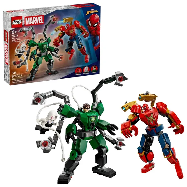 LEGO MARVEL 76338 Mech Battle: Spider-Man Vs. Doc Ock