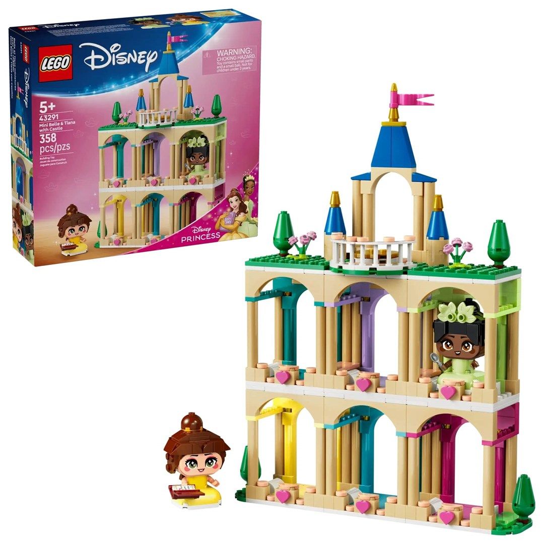 LEGO Disney 43291 Mini Belle and Tiana's Castle