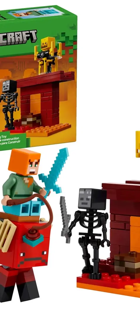 LEGO MINECRAFT 21266 The Nether Lava Battle
