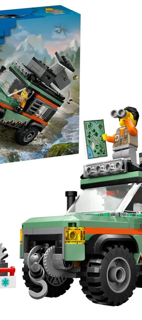 LEGO CITY 60447 Off-Road 4x4 Mountain Truck