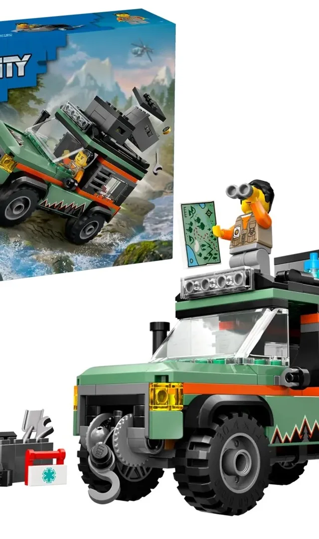LEGO CITY 60447 Off-Road 4x4 Mountain Truck