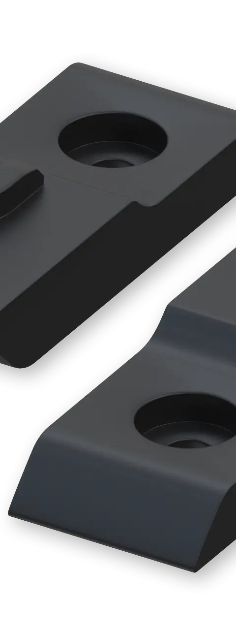 Teltonika PR5MEC12 mounting kit Black Acrylonitrile butadiene styrene (ABS), Plastic