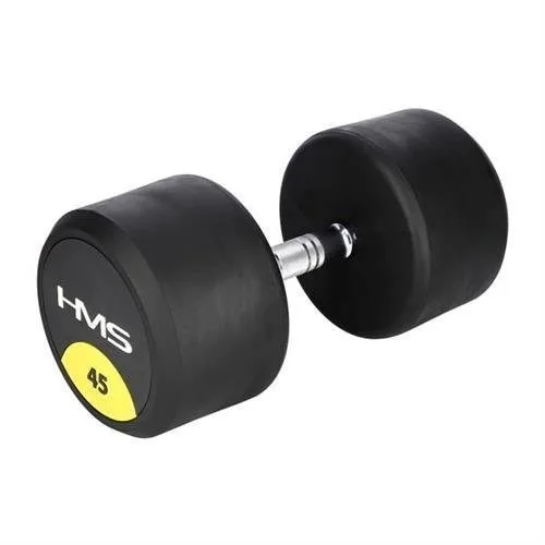 Rubberised Dumbbell 45kg HMS HG PRO 45