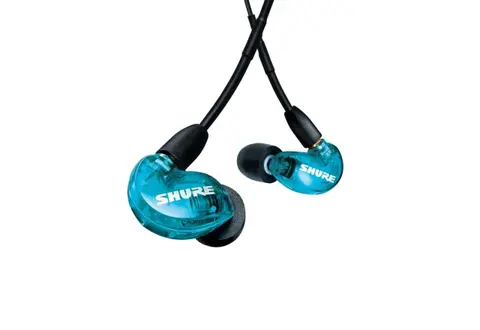 Shure AONIC 215 - In-Ear Headphones With Single Transducer And 3.5mm Cable (Blue)