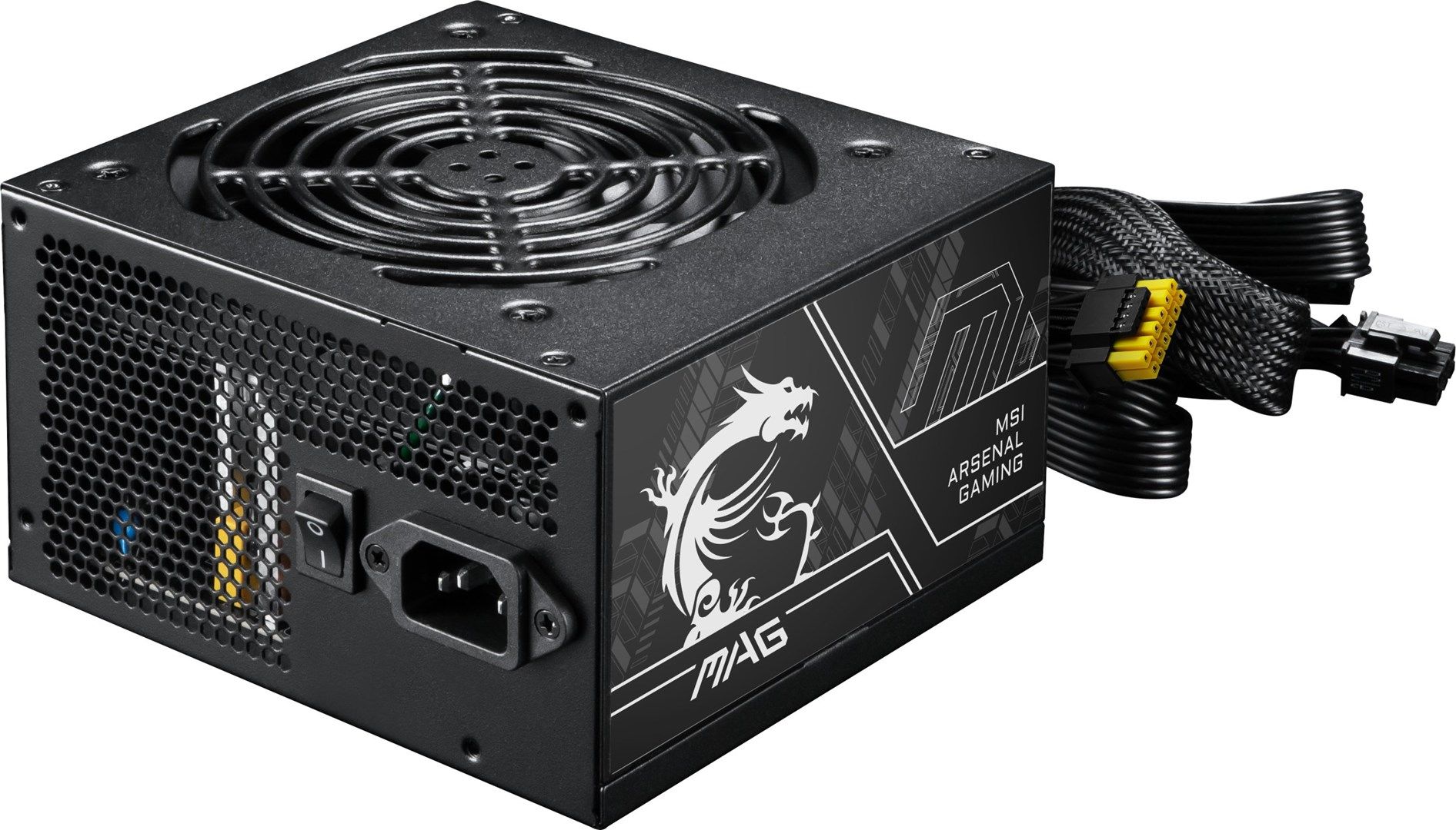 MSI MAG A750BN PCIE5 II power supply unit 750 W 24-pin ATX ATX Black