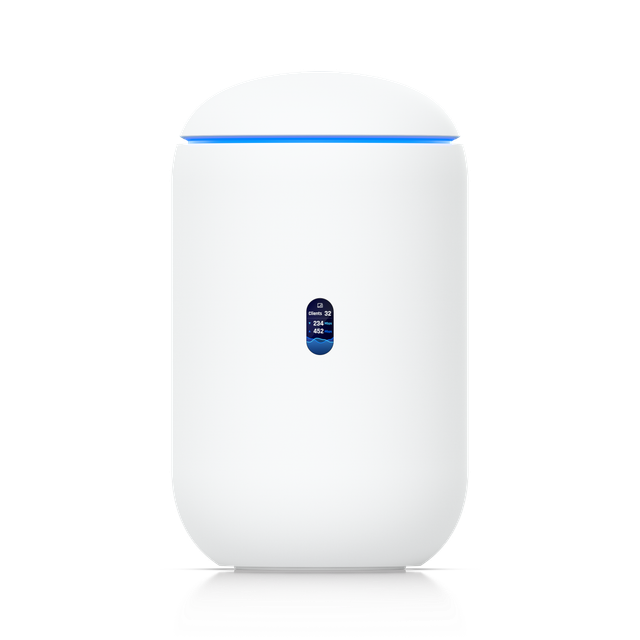 Ubiquiti Dream 7 wireless router 2.5 Gigabit Ethernet Tri-band (2.4 GHz / 5 GHz / 6 GHz) White