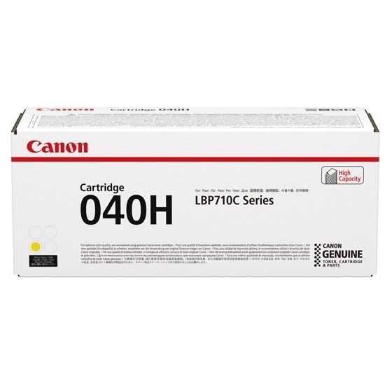 Canon 040H toner cartridge 1 pc(s) Original Yellow