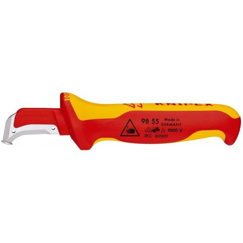 Wire Stripping Knife With Guiding Shoe 180mm