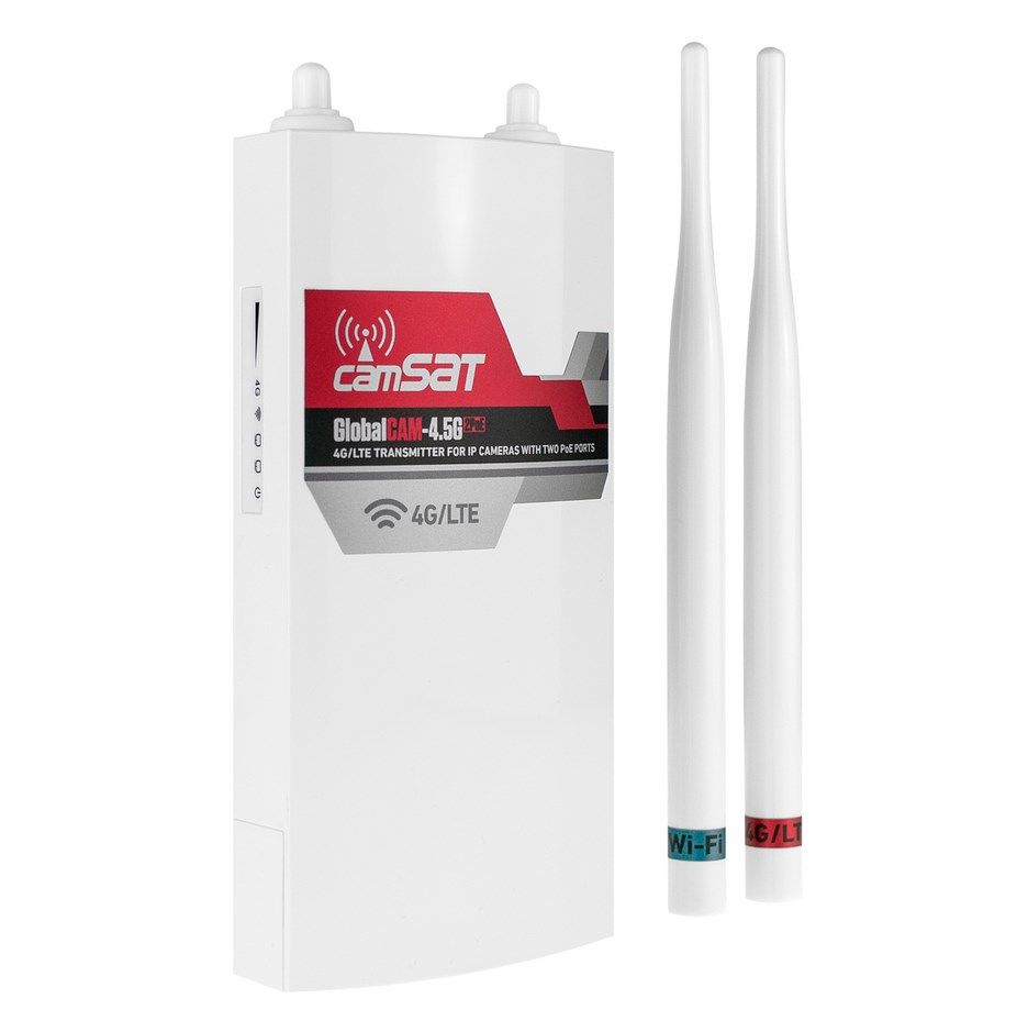 ROUTER LTE / 4G / 3G Outdoor CAMSAT GLOBALCAM-4.5G 2PoE
