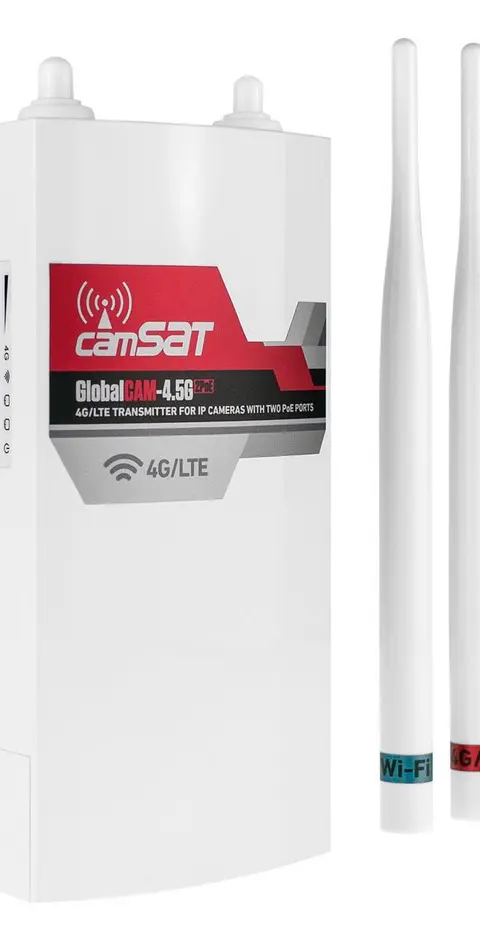 ROUTER LTE / 4G / 3G Outdoor CAMSAT GLOBALCAM-4.5G 2PoE