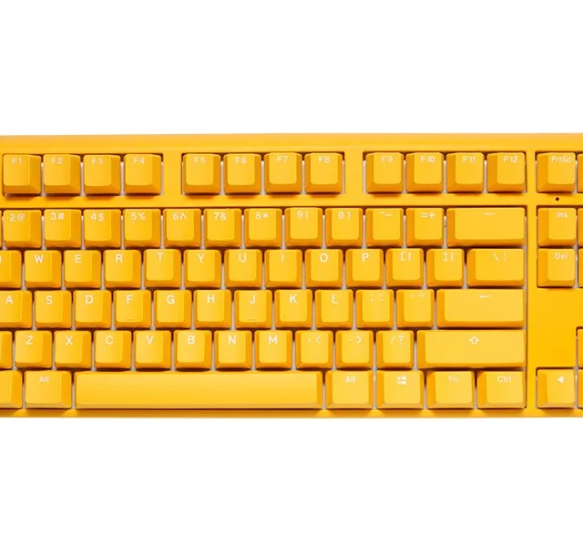 Ducky One 3 TKL keyboard Gaming USB QWERTY English Yellow
