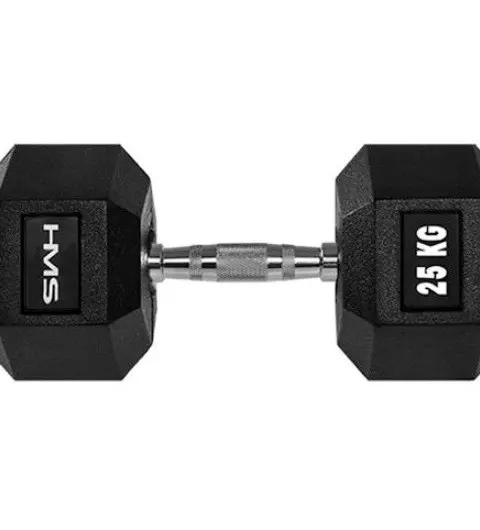 Dumbbell 25 Kg HMS HEX-PRO 25