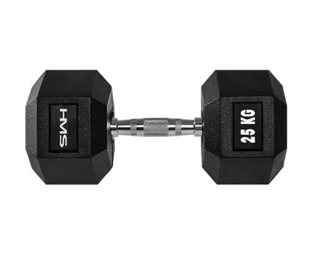 Dumbbell 25 Kg HMS HEX-PRO 25