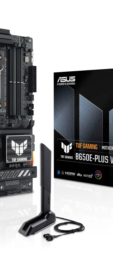 ASUS TUF GAMING B650E-PLUS WIFI AMD B650 Socket AM5 ATX
