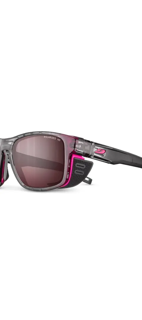 Okulary Z Polaryzacją Julbo Shield M - Spectron Polarized 3 HD - Grey Tranlu/Pink