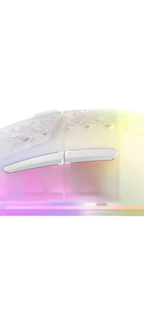 Steelseries Aerox 3 Wireless Ghost mouse Gaming Right-hand RF Wireless + Bluetooth Optical 18000 DPI
