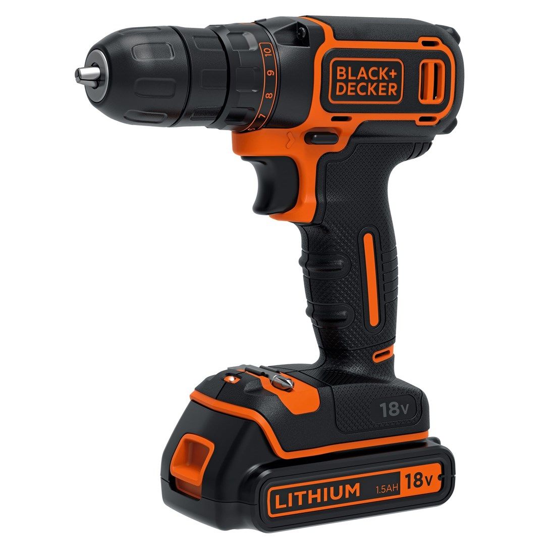 Black Decker BDCDC18K-QW Bor Sort O