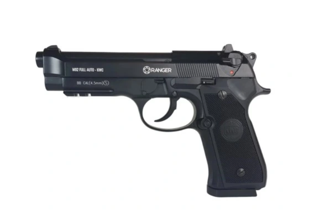 Air Rifle Pistol Ranger M92 Full Auto Blowback Kal.4.5 BBS 18-Shots KWC