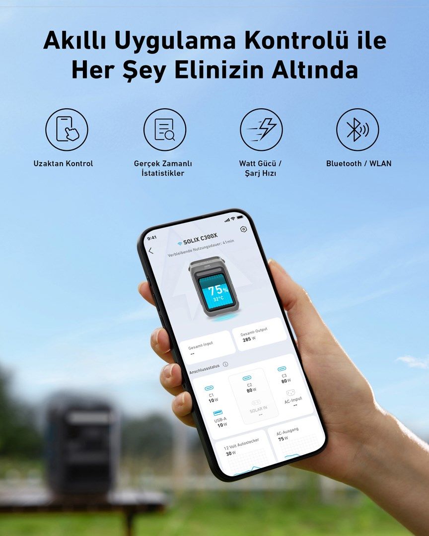 Anker SOLIX C300X portable power station 7 Lithium Iron Phosphate (LiFePO4) 90000 mAh