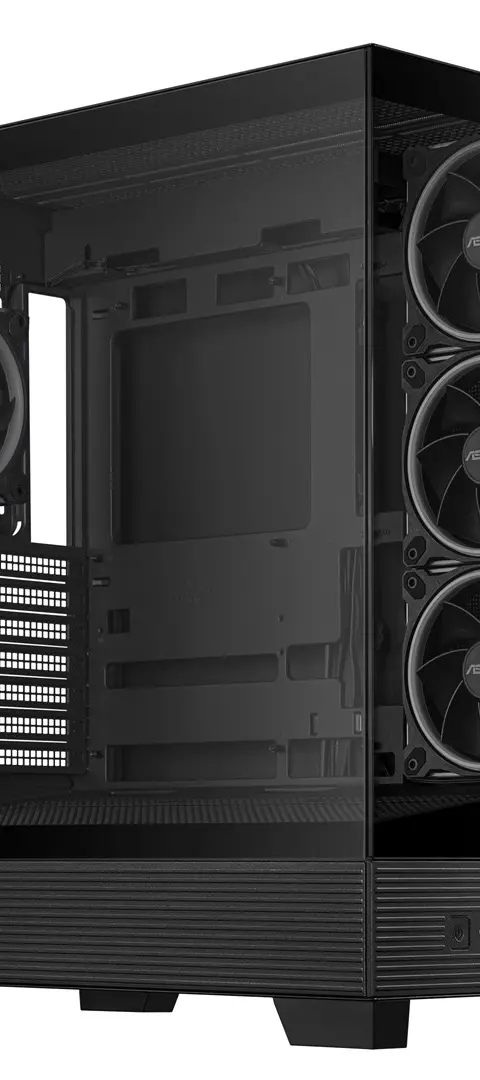 ASUS A31 Plus TG ARGB BLACK Midi Tower