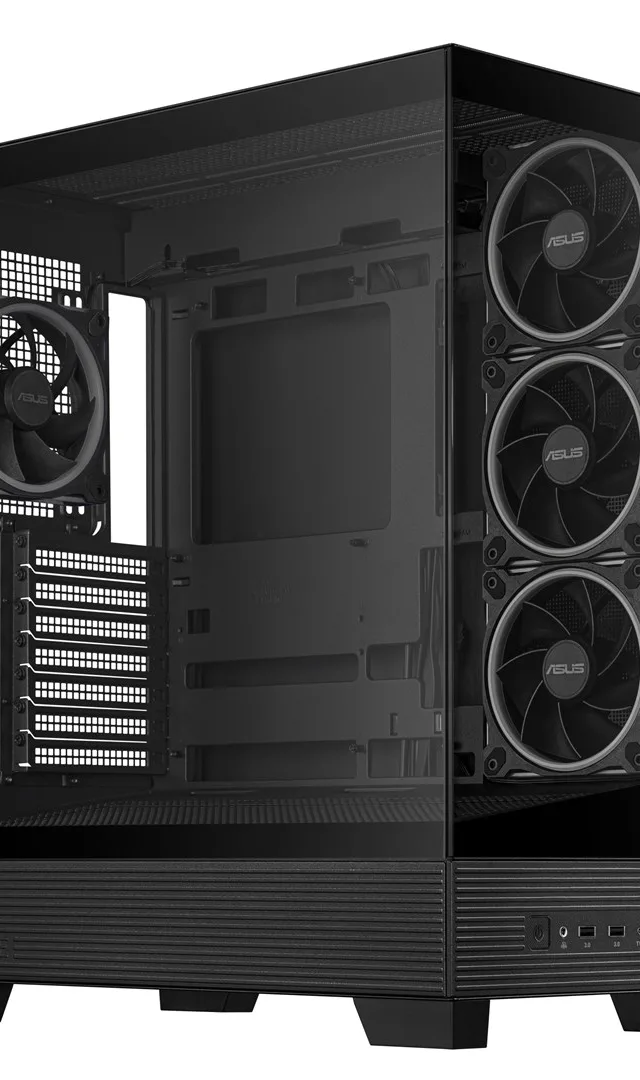 ASUS A31 Plus TG ARGB BLACK Midi Tower